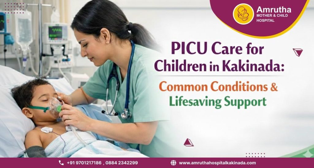 PICU Care for Children in Kakinada