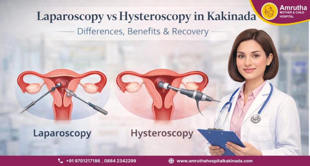 Laparoscopy vs Hysteroscopy in Kakinada